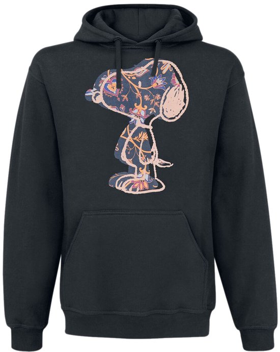 Peanuts Golden Snoopy Dames Trui met capuchon - zwart - XXL