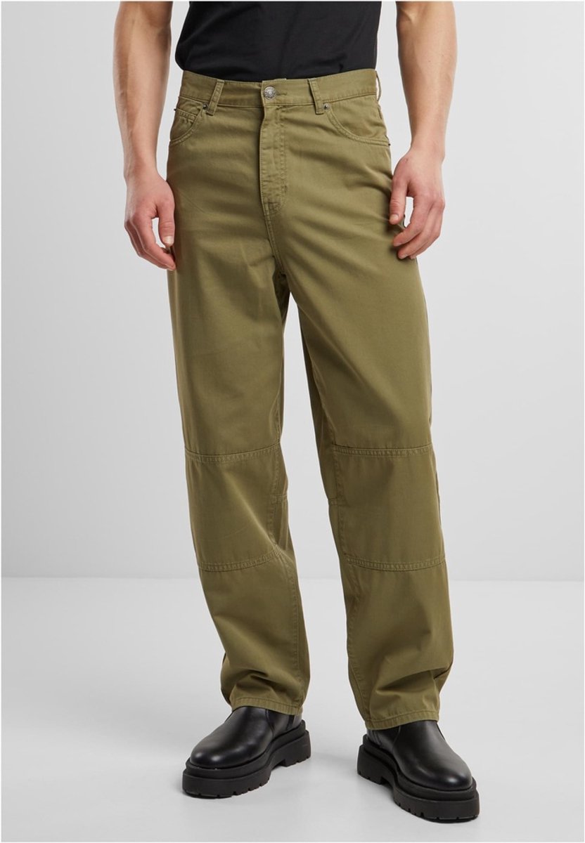 Urban Classics 90es With Dividing Seams Broek Taille 34 inch Olijfgroen