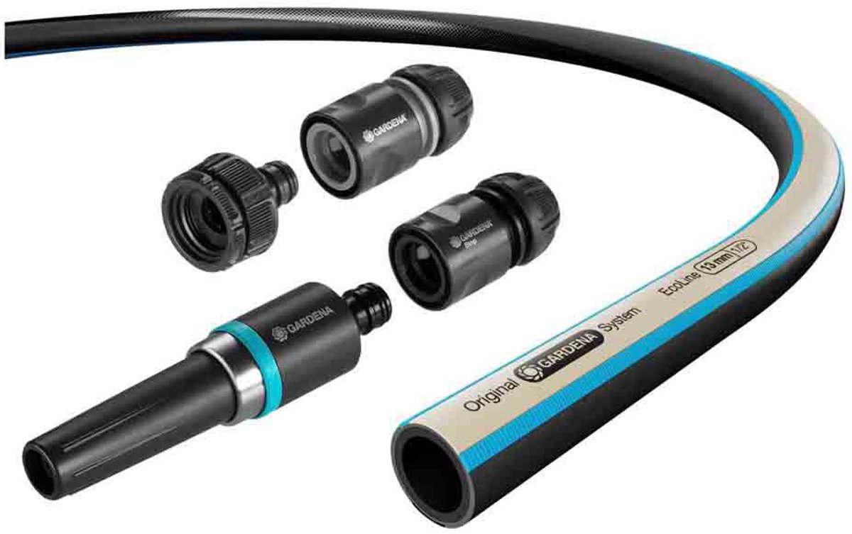 Gardena EcoLine Kit tuyau d'arrosage 20 m - 13 mm (1/2)