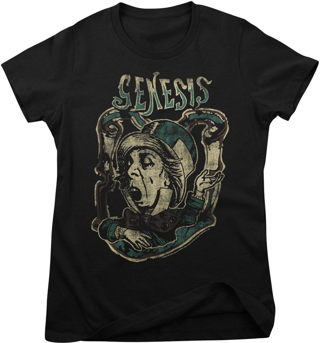 Genesis Damen Mad Hatter Girly Tee PS-5-GEN004-H94-6 Black-S