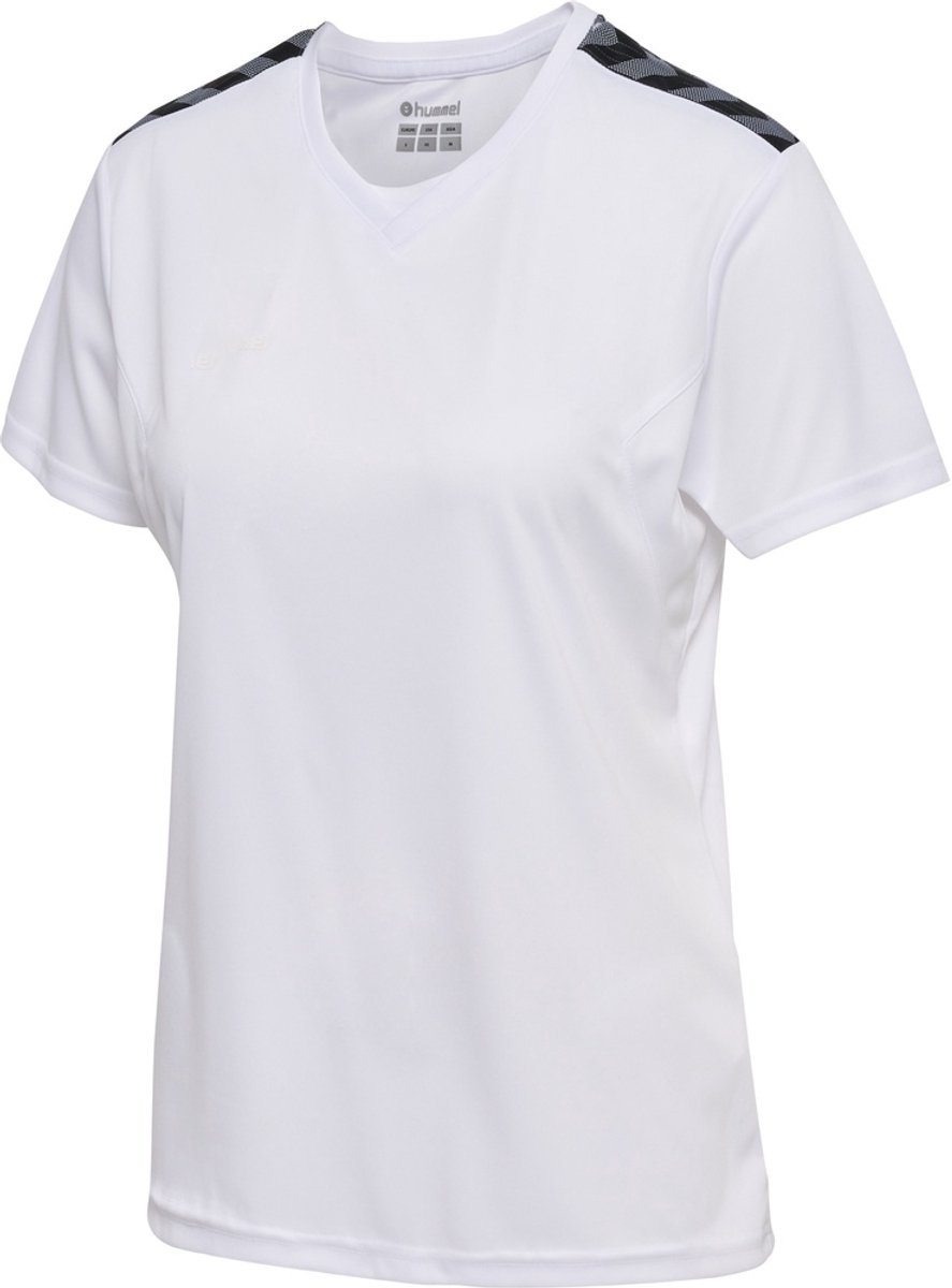 Hummel Damen T-Shirt Hmlauthentic Pl Jersey S/S Woman White-S