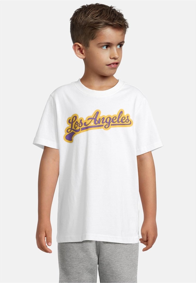 Urban Classics 2pack Los Angeles Compton Kinder Tshirt Kids 110/116 Wit