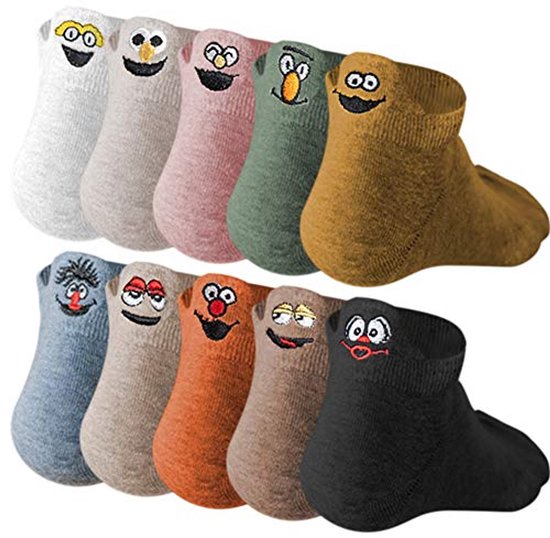 Chaussettes amusantes - Chaussettes thermiques en coton pour adultes - Chaussettes unisexes en cadeau