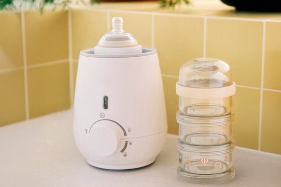 Mepal Mio melkpoedertoren 3-delig - 360 ml - Luchtdichte afsluiting met schekdop - Multifunctioneel opbergen en doseren - Little Goose van Mepal — afbeelding 5