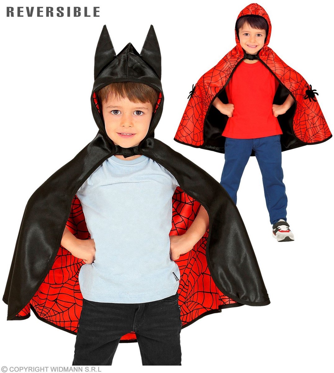 Super helden cape spinnenweb