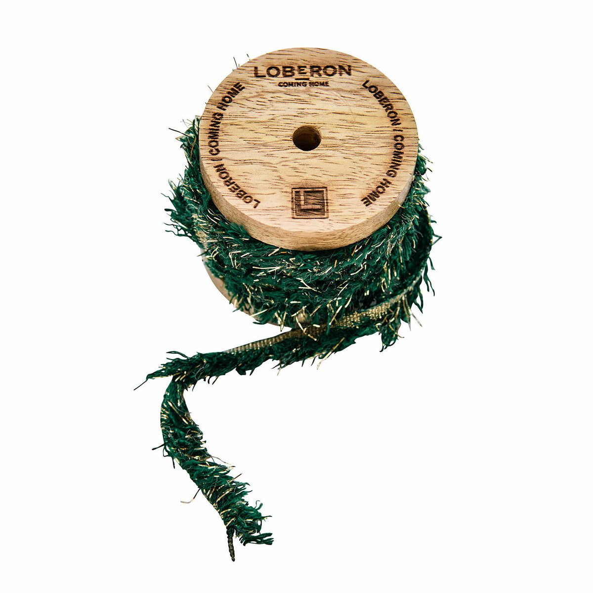 LOBERON Lint Calarith groen/goud