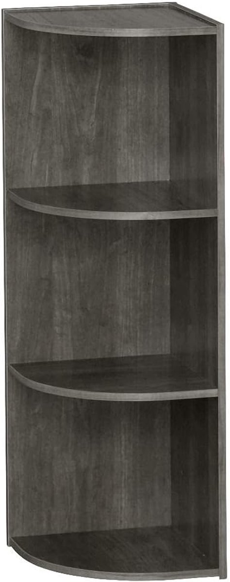 Modulaire Houten Kast met Hoekplanken - 3 Niveaus voor Kantoor en Woonkamer