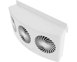 Zonne-energie Auto Raamventilator voor Koeling en Comfort