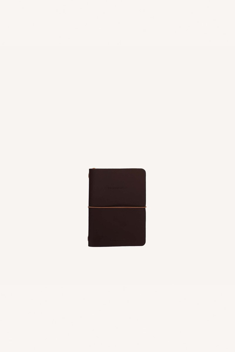 Monk and Anna - Notitieboek M • dark wood