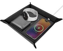 4smarts 541637 oplader voor mobiele apparatuur Smartphone, Universeel Zwart AC Draadloos opladen Binnen