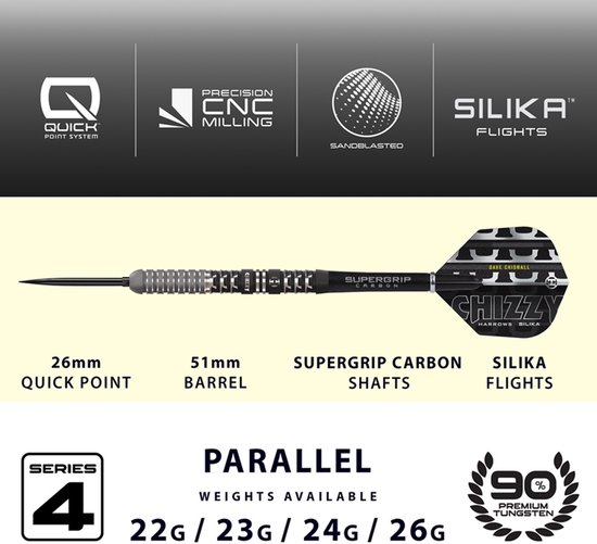 Chizzy Series 4 90% tungsten 24Gr van Chizzy — afbeelding 4