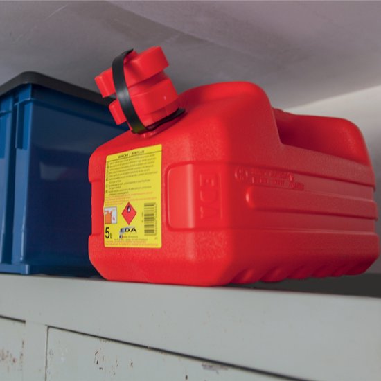 EDA Benzine jerrycan - Met tuit - 5 Liter - Rood van Eda — afbeelding 2