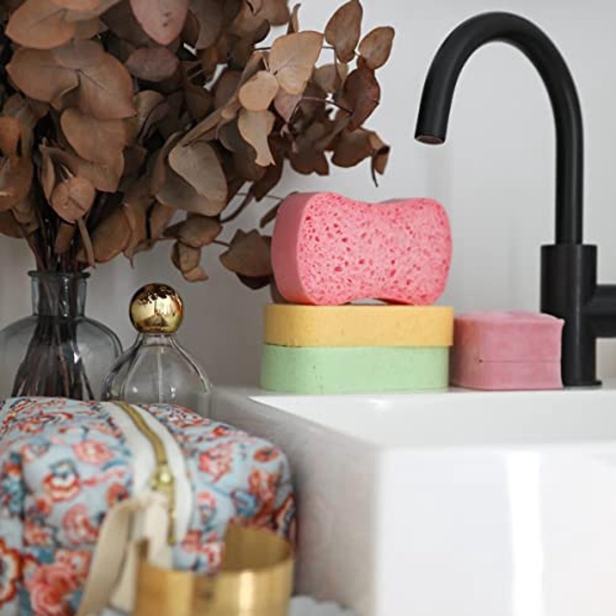 Lichtgewicht Sponzen Set van 9 - Trio Kleuren voor Keuken en Badkamer