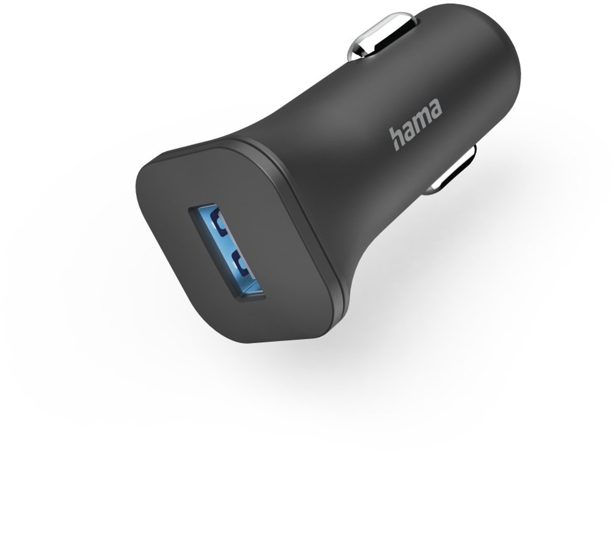 Hama 6W Auto oplader - USB-A - Zwart