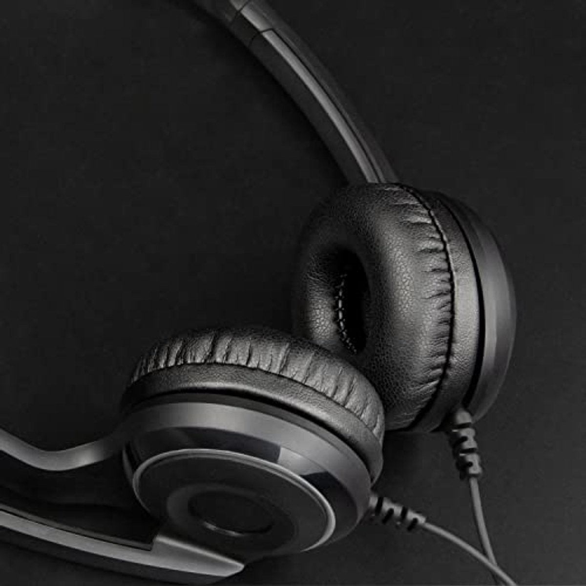 50mm Oorkussens Vervanging voor Headsets - Zwart