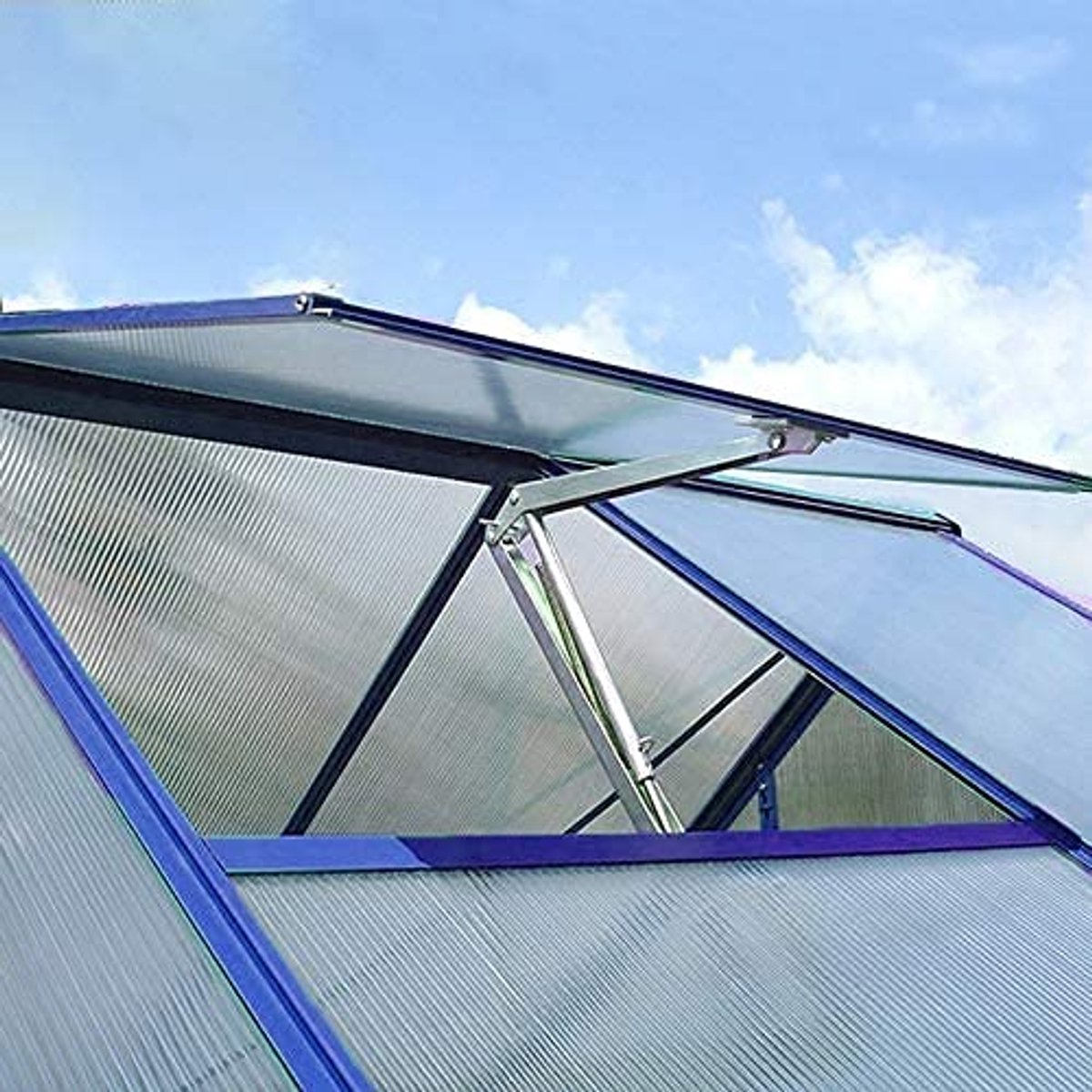 Automatische Raamopener voor Kassen - Temperatuurgestuurd, Hefkracht van 7 kg en Hefhoogte tot 40 cm