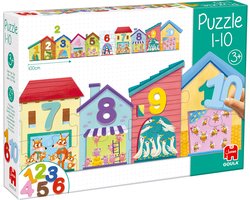 Jumbo - Goula - Telpuzzel 1-10 - Kinderpuzzel