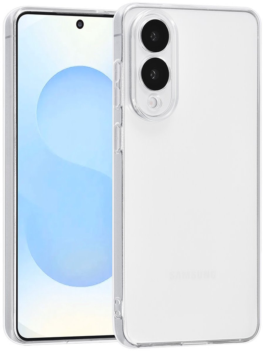 TUNIQ Back cover voor Galaxy S25 Edge - Transparant - Flexibel TPU - Perfecte Pasvorm