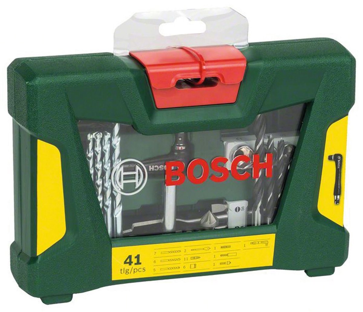 V-Line 41-delige Borenset - Voor Hout, Metaal & Steen - Geschikt voor Alle Merken van Bosch — cadeau in Tuin & Klussen - foto 2