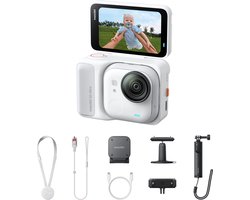 Insta360 - GO Ultra Creator Bundel - Arctic White - 4K 60 FPS-video - Action Camera