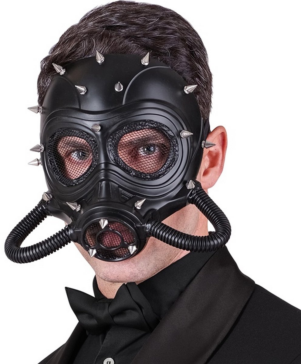 Kinky Gasmasker Met Stekels