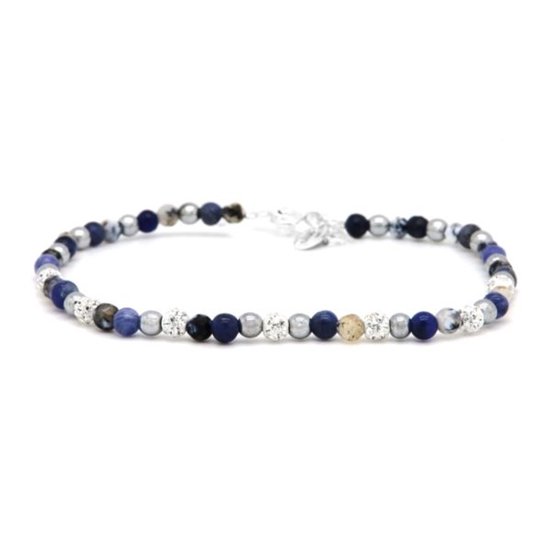 Karma 89052 - Blue Azura xxs - Enkelbandje