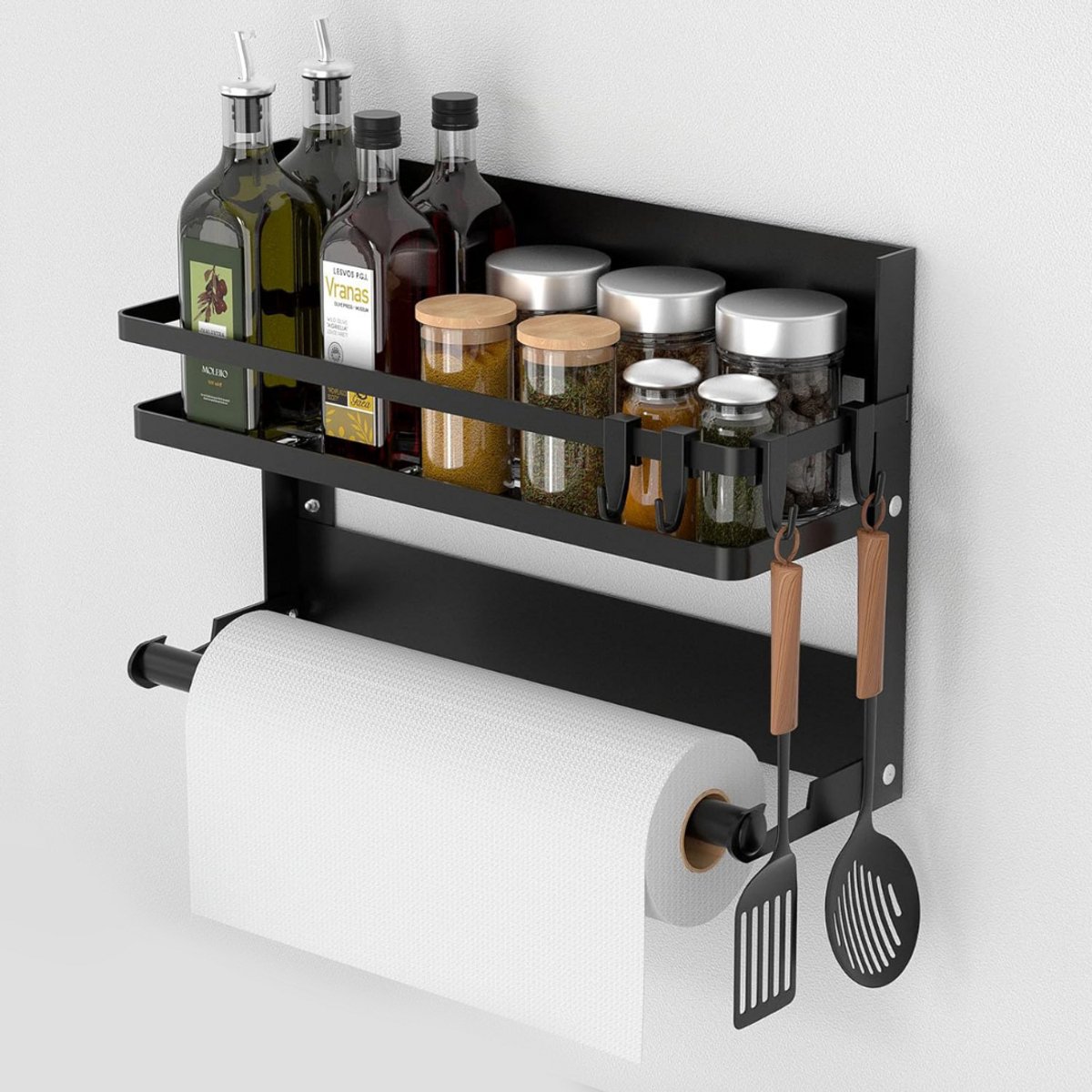 ZRSS® Kruidenrek Ophangbaar - Kruidenpotjes Wandrek - Keuken organizer