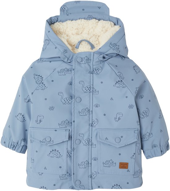 Vertbaudet Regenjas voor baby met capuchon, gevoerd met sherpa
