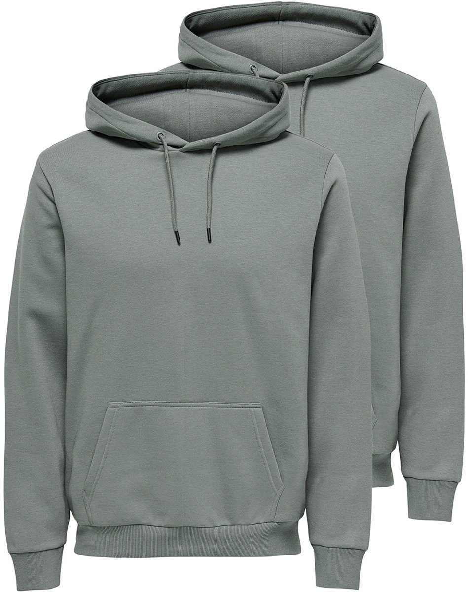 Only & Sons Heren hoddie 2 pack Ceres