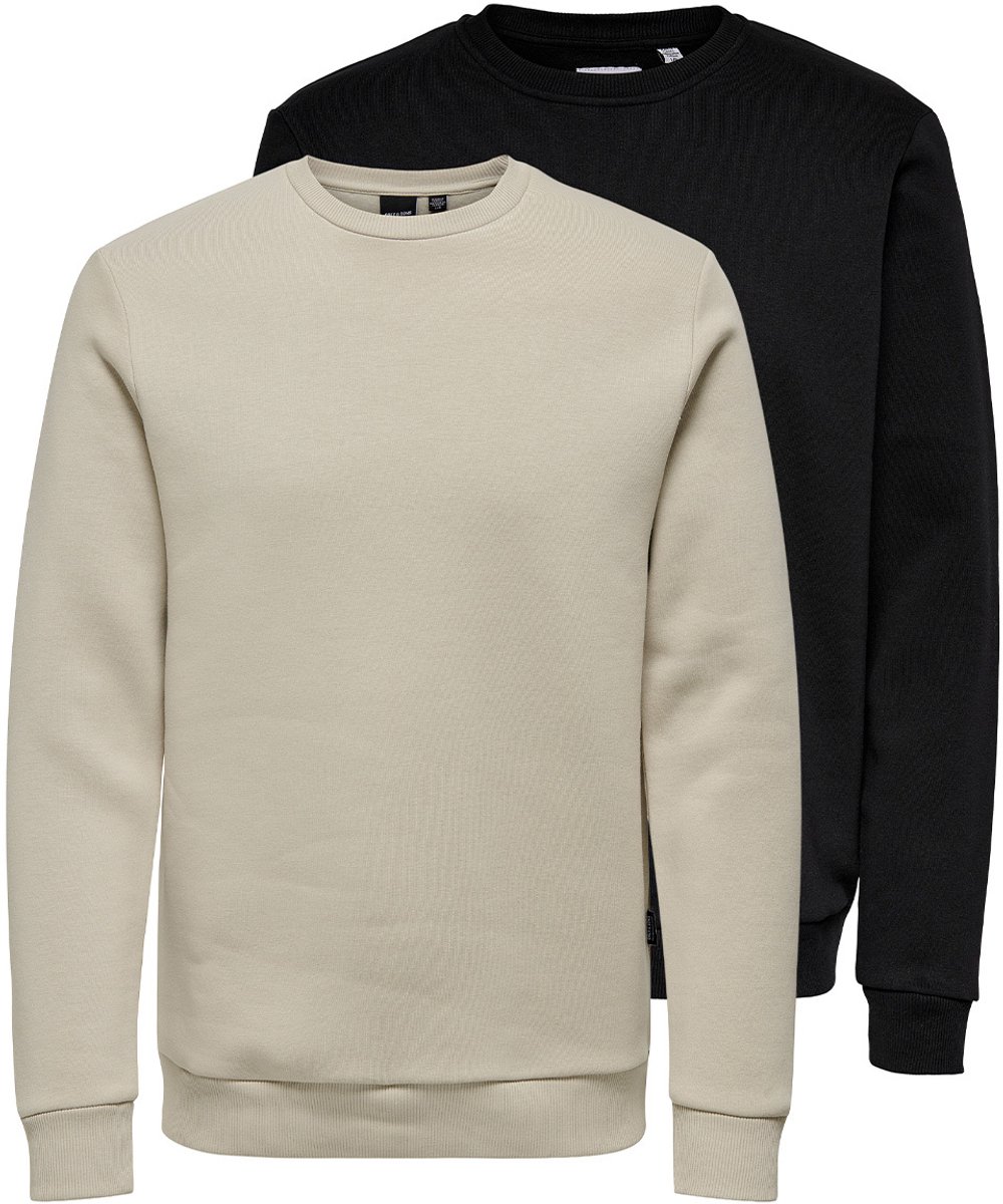 Only & Sons Heren sweatshirt 2 pack Ceres