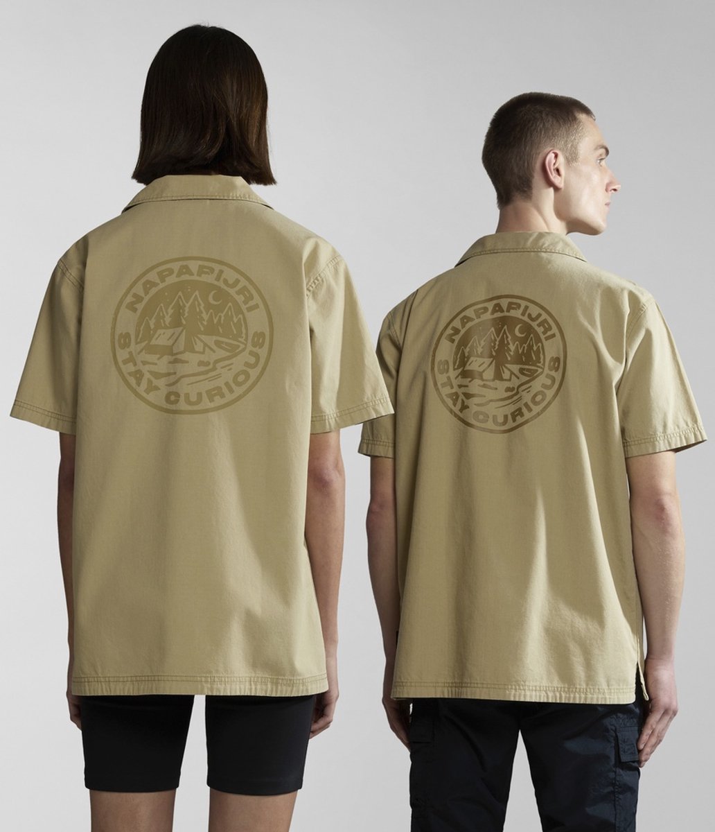 Napapijri Longsleeve G-Boyd NP0A4HQ4 Cornstalk-S Beige