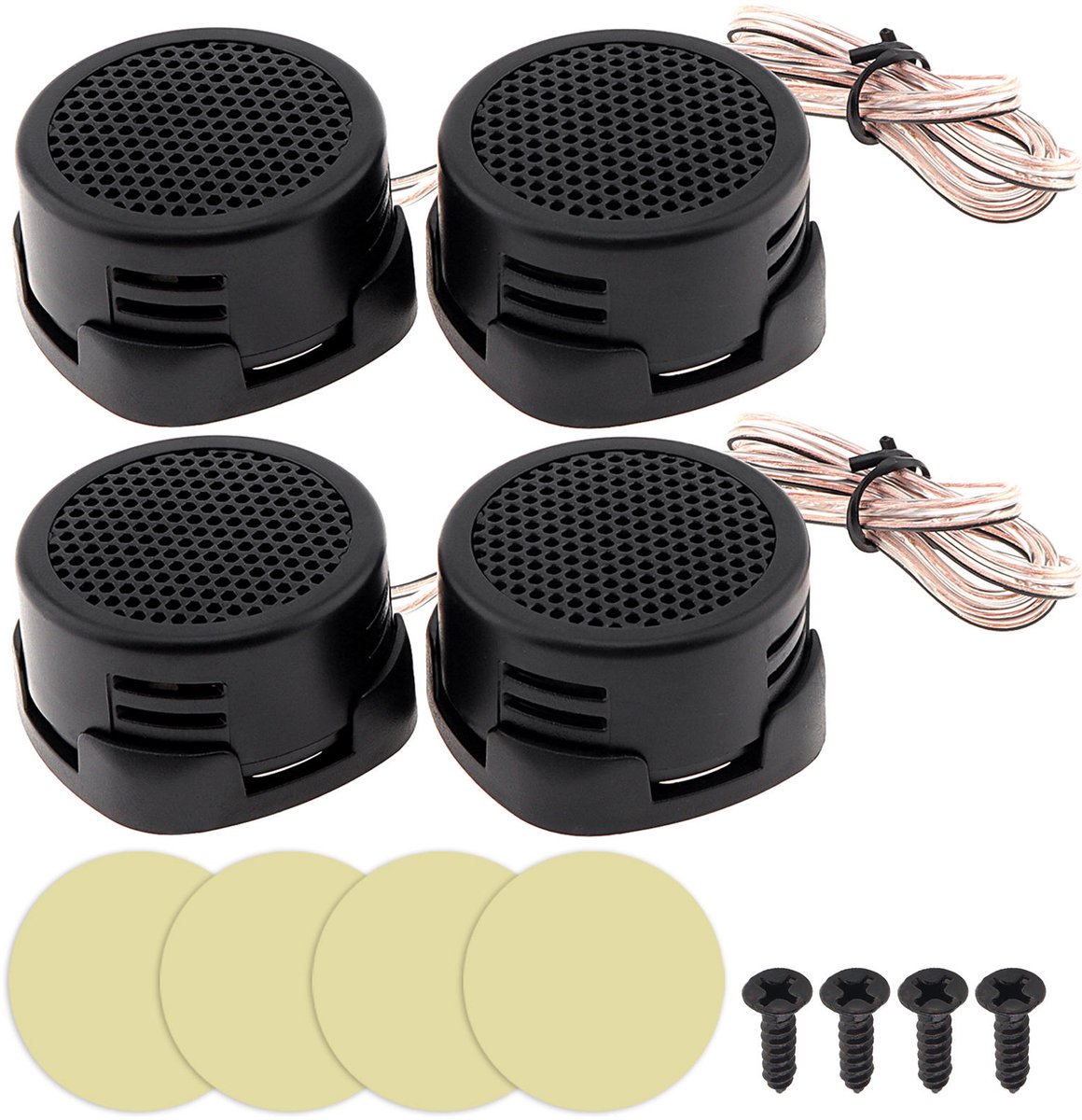 4-pack 500W hoogrendement mini-dome-tweeter met hoge frequentie auto-audio