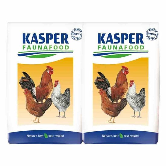 Kasper Faunafood Legkorrel - 2 x 20 kg - Voordeelverpakking