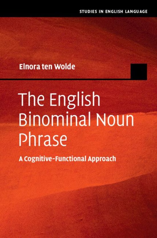 Studies in English Language - The English Binominal Noun Phr ... - cover