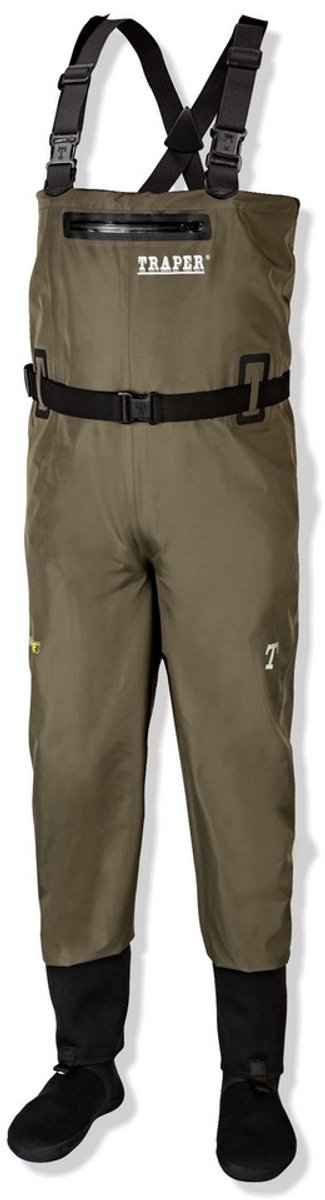Traper Fly Brook Ademende Waadpak Groen EU 46-47 / XL Man