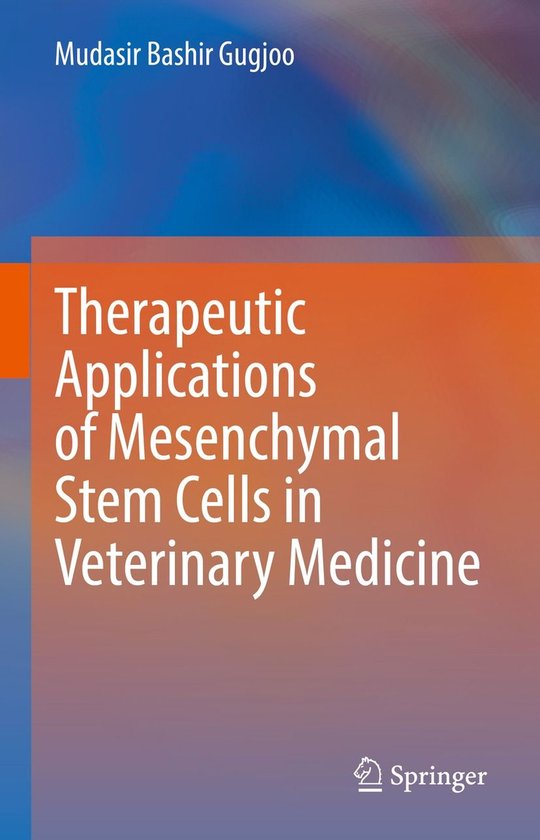 Therapeutic Applications of Mesenchymal Stem Cells in Veteri ... - cover