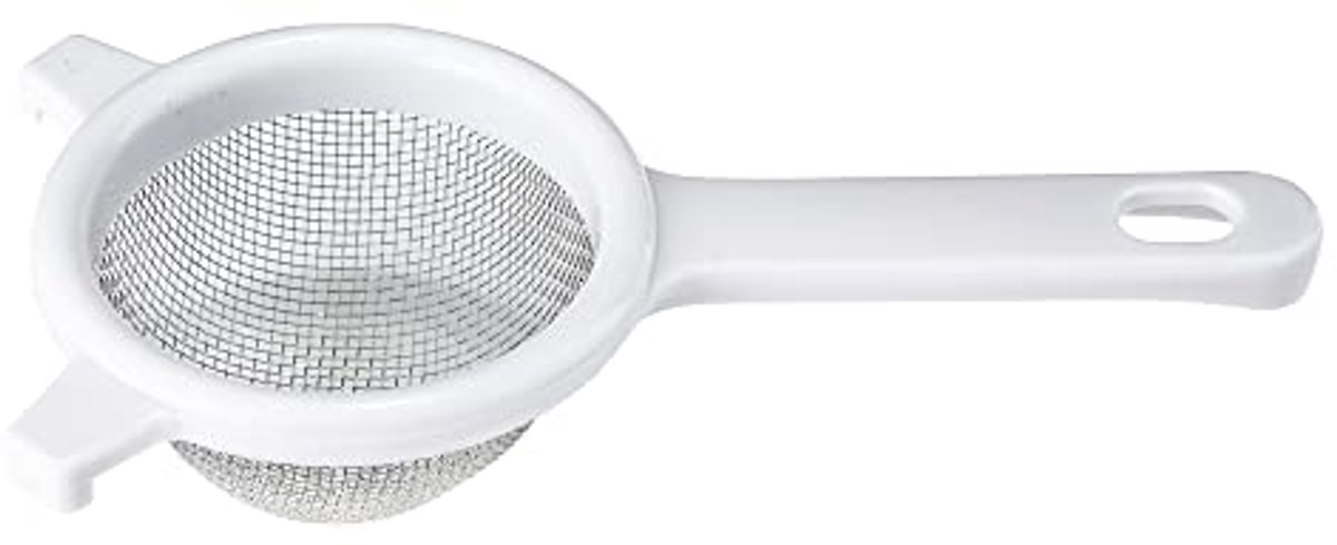 Klassieke roestvrijstalen gaaszeef voor keukengebruik