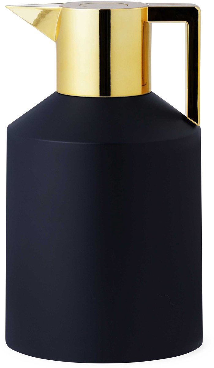 Normann Copenhagen Geo Vacuum Thermoskan 1,5 Zwart/goud