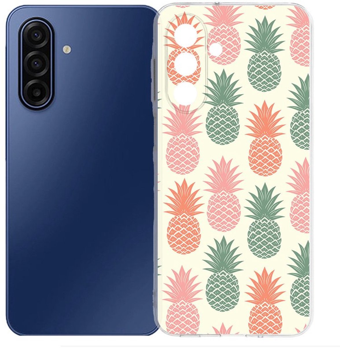 TPU Hoesje Samsung Galaxy A17 - Ananas Backcover
