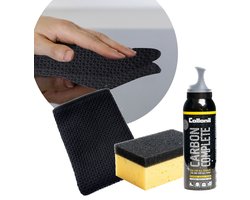 Leer onderhoud set met Collonil Carbon Complete - Spons + doek - poetsdoek - was - olie - leerbescherming - leer - waterproof - leerproduct - leer - waterafstotend - leerspray