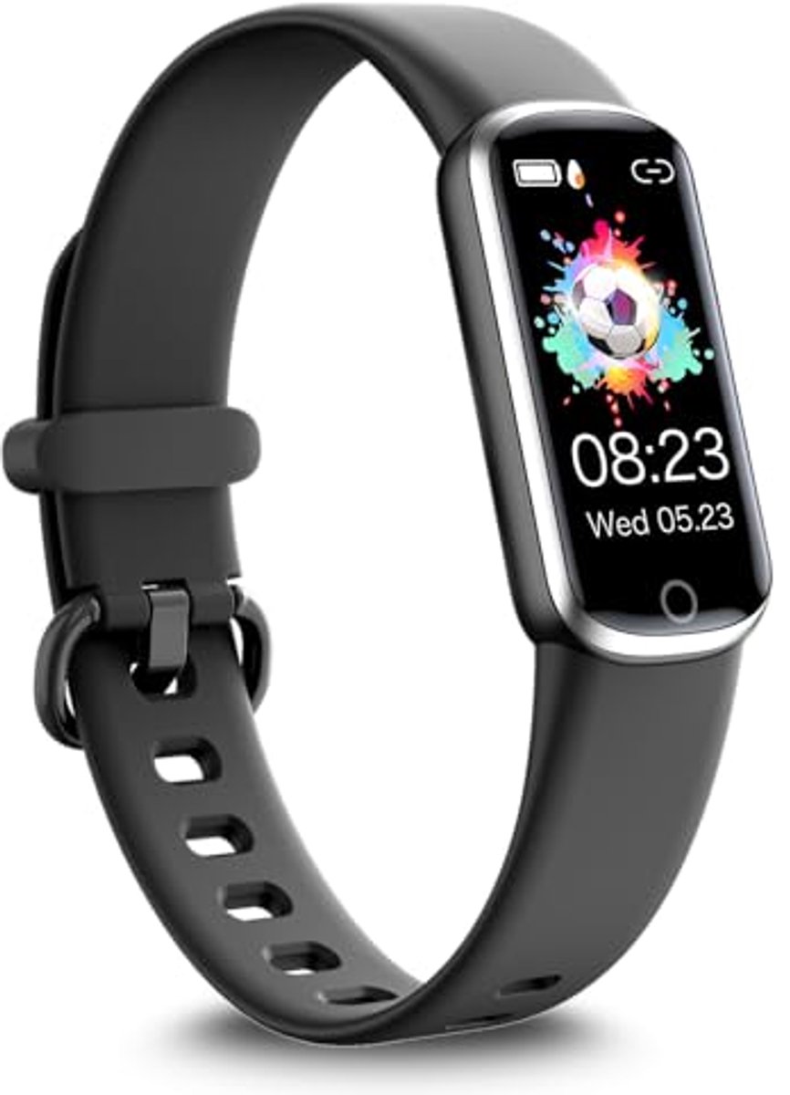 Fitness tracker voor kinderen - Waterdichte fitnesstracker met hartslag- en slaapmonitor - 11 sportmodi voor jongens en meisjes van 6 tot 13 jaar