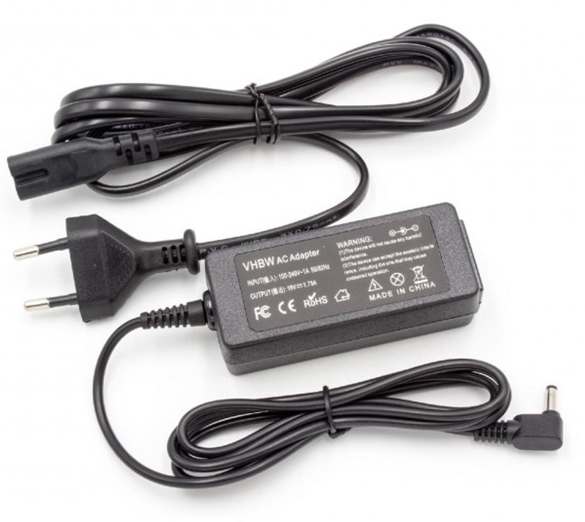 Notebook lader 19V / 1,75A / 33W - 4,0mm x 1,35mm voor o.a. ASUS