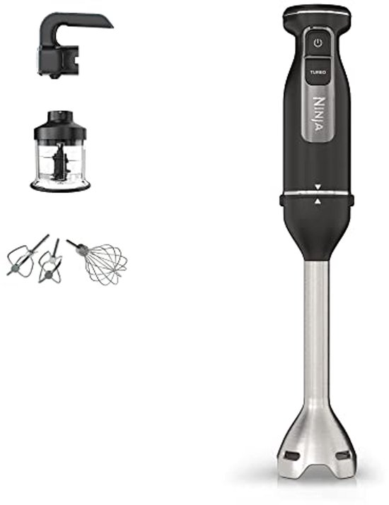 3-in-1 Hand Blender en Mixer met Chopper - 850W, Diverse Snelheden, Afwasmachinebestendige Onderdelen