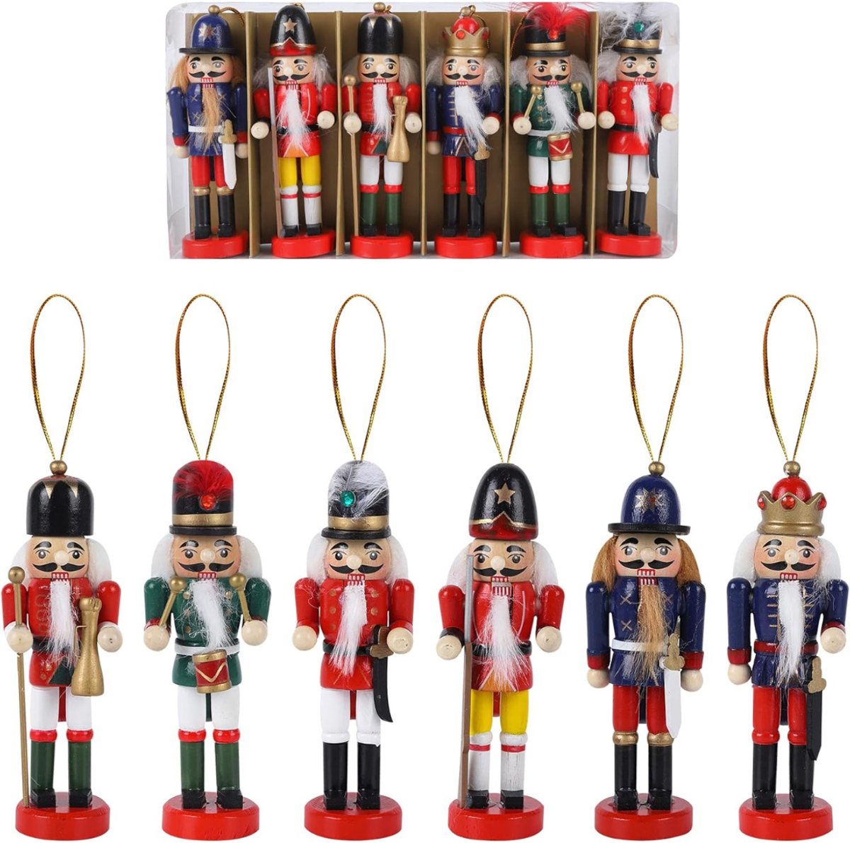 Notenkraker Kerstdecoratie - Beeld Voor Binnen - Pop Woonkamer - Hout