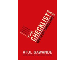 Omslag van Checklist Manifesto