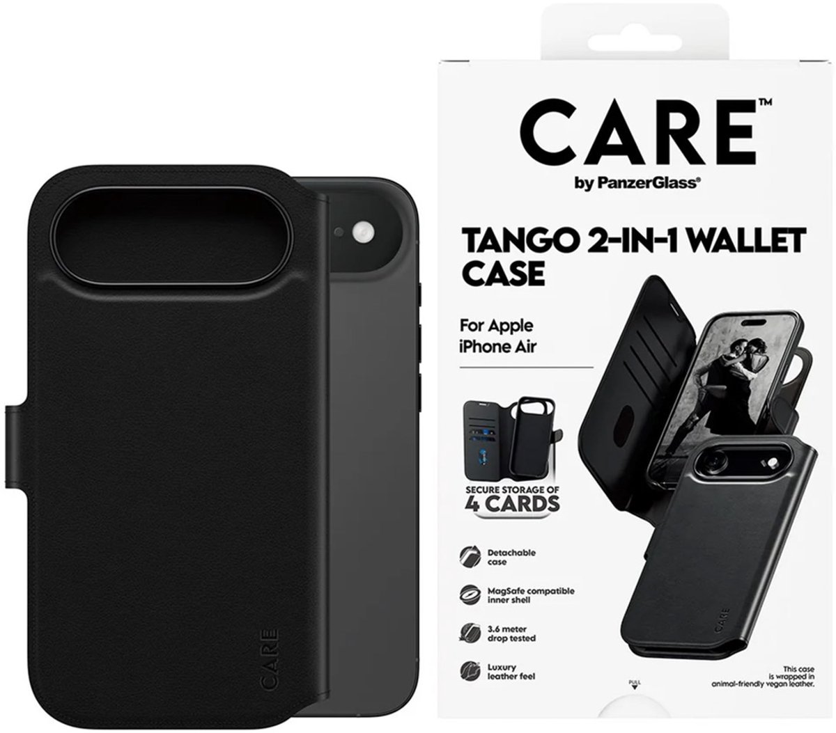 Panzerglass Tango 2In1 Wallet Case Voor Iphone Air Magsafe Met Ruimte Voor