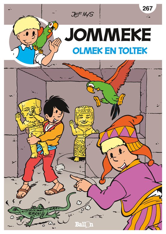 Foto: Jommeke 267 olmek en toltek