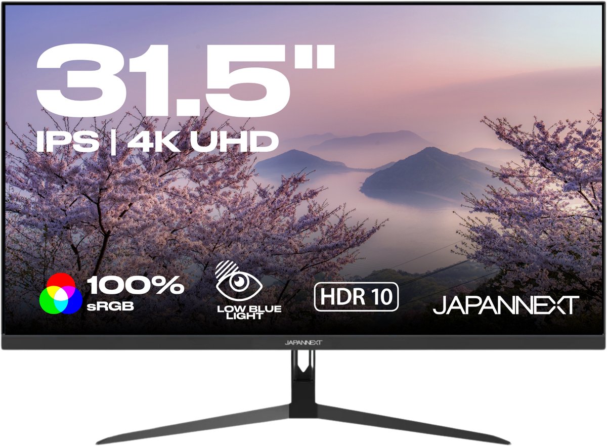 Bureaumonitor 31,5'' inch 4K UHD 60 Hz