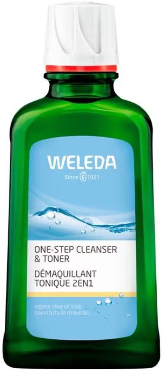 Bol.com WELEDA 2-in-1 Reiniger & Toner - Gezichtsreiniging - Verwijdert Make-up Effectief & Geeft Een Fris Huidgevoel - 100% Nat... aanbieding