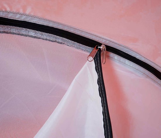 Campingtent Loksa, 6-persoons koepeltent Iglo tent Feesttent, 6 personen ~ rood van Camping — afbeelding 5